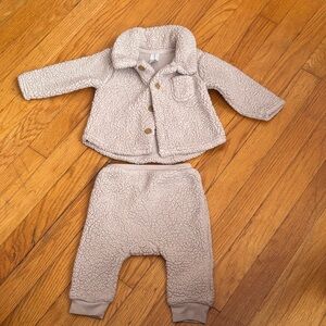 Cozy Cream Kids Matching Set